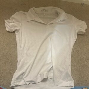 White Nike Polo